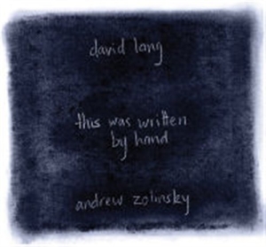 Lang - This Was Written By Hand in der Gruppe CD bei Bengans Skivbutik AB (501082)