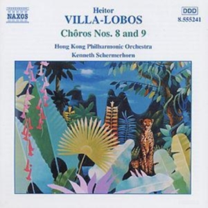 Villa Lobos Heitor - Choros 8 & 9 in der Gruppe Externt_Lager / Naxoslager bei Bengans Skivbutik AB (501246)