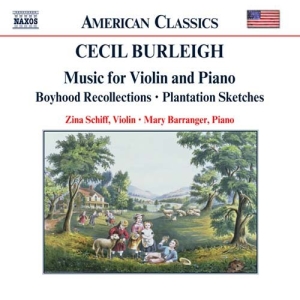 Burleigh Cecil - Music For Violin & Piano in der Gruppe CD / Klassiskt bei Bengans Skivbutik AB (501407)