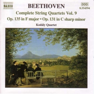 Beethoven Ludwig Van - Complete String Quartets Vol 9 in der Gruppe CD bei Bengans Skivbutik AB (501628)