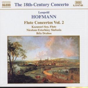 Hofmann Leopold - Flute Concertos Vol 2 in der Gruppe Externt_Lager / Naxoslager bei Bengans Skivbutik AB (501630)