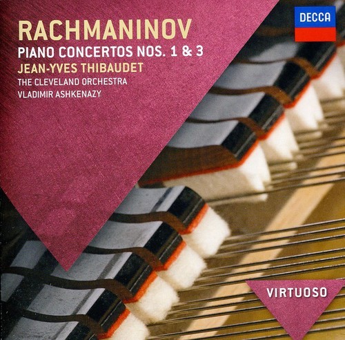 Rachmaninov - Pianokonsert 1 & 3 in der Gruppe CD / Klassiskt bei Bengans Skivbutik AB (501651)