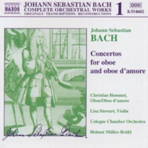 Bach Johann Sebastian - Concertos For Oboe in der Gruppe CD bei Bengans Skivbutik AB (502117)