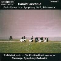 Saeverud Harald - Symphonie 8, Cello Concerto in der Gruppe Externt_Lager / Naxoslager bei Bengans Skivbutik AB (502511)