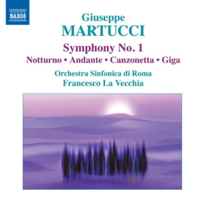 Martucci - Symphony No 1 in der Gruppe Externt_Lager / Naxoslager bei Bengans Skivbutik AB (502598)