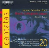 Bach Johann Sebastian - Cantatas Vol 20 in der Gruppe Externt_Lager / Naxoslager bei Bengans Skivbutik AB (502714)