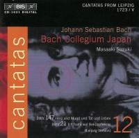 Bach Johann Sebastian - Cantatas Vol 12 in der Gruppe CD bei Bengans Skivbutik AB (502897)