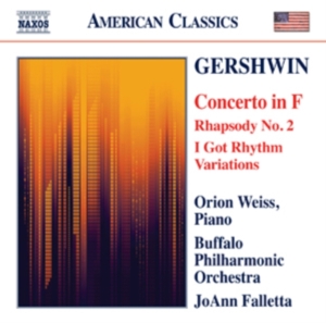 Gershwin - Piano Concerto in der Gruppe Externt_Lager / Naxoslager bei Bengans Skivbutik AB (502928)