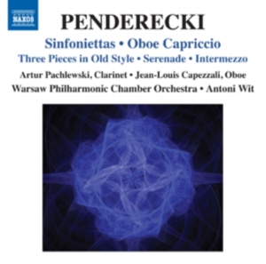 Penderecki - Sinfoniettas Nos 1 & 2 / 3 Pieces I in der Gruppe Externt_Lager / Naxoslager bei Bengans Skivbutik AB (502930)
