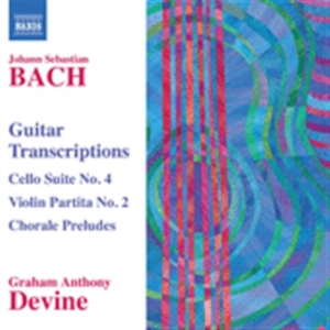 Bach - Guitar Transcriptions in der Gruppe Externt_Lager / Naxoslager bei Bengans Skivbutik AB (502944)