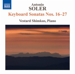 Soler - Keyboard Sonatas Nos 16-27 in der Gruppe Externt_Lager / Naxoslager bei Bengans Skivbutik AB (502960)