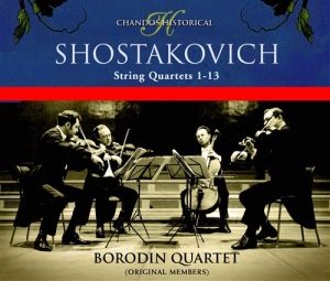 Shostakovich - String Quartets 1 - 13 in der Gruppe Externt_Lager / Naxoslager bei Bengans Skivbutik AB (503436)