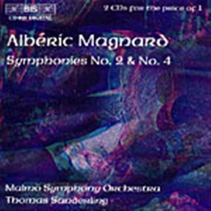 Magnard Alberic - Symphonies Nos. 2 & 4 in der Gruppe Externt_Lager / Naxoslager bei Bengans Skivbutik AB (503810)