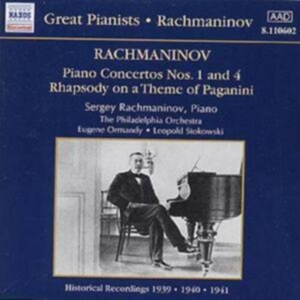 Rachmaninov Sergej - Piano Concertos 1 & 2 in der Gruppe Externt_Lager / Naxoslager bei Bengans Skivbutik AB (503839)