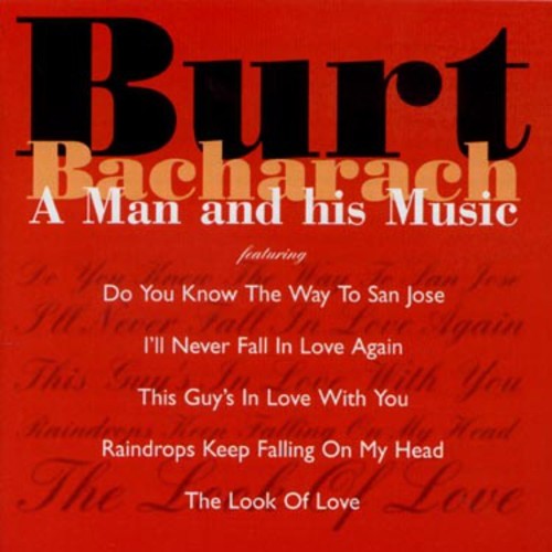 Burt Bacharach - Man And His Music in der Gruppe CD / Pop bei Bengans Skivbutik AB (504043)