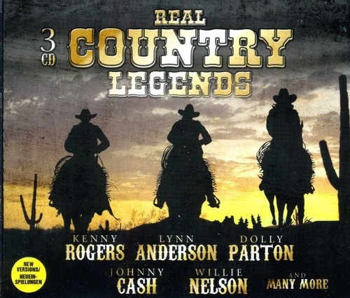 Blandade Artister - Real Country Legends in der Gruppe CD / Country bei Bengans Skivbutik AB (504160)