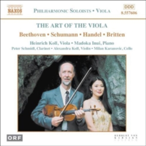 Koll Heinrich - Art Of The Viola in der Gruppe Externt_Lager / Naxoslager bei Bengans Skivbutik AB (504388)
