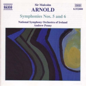 Arnold Malcolm - Symphonies Nos 5 & 6 in der Gruppe Externt_Lager / Naxoslager bei Bengans Skivbutik AB (504399)