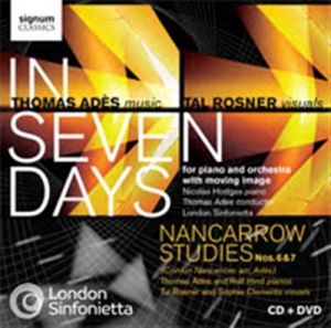 Thomas Ades - In Seven Days (+ Bonus-Dvd) in der Gruppe Externt_Lager / Naxoslager bei Bengans Skivbutik AB (504413)