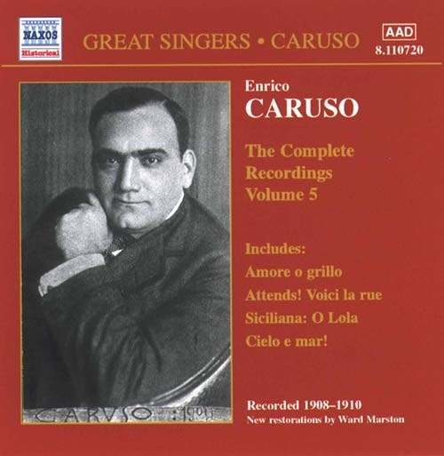 Various - Caruso Complete Recordings Vol in der Gruppe CD / Bestseller bei Bengans Skivbutik AB (504477)