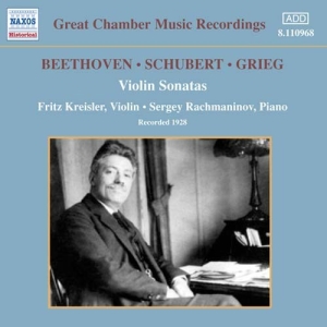 Beethoven/Schubert/Grieg - Violin Sonatas in der Gruppe Externt_Lager / Naxoslager bei Bengans Skivbutik AB (504907)