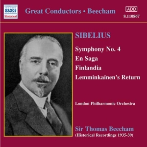 Sibelius Jean - Symphony 4 in der Gruppe Externt_Lager / Naxoslager bei Bengans Skivbutik AB (504909)