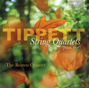 Tippett - String Quartets Nos 1-4 in der Gruppe CD bei Bengans Skivbutik AB (505256)