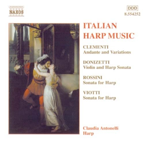 Various - Italian Harp Music in der Gruppe CD / Bestseller bei Bengans Skivbutik AB (505894)