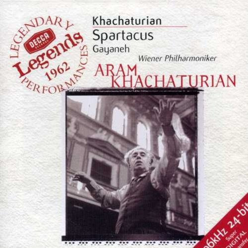 Chatjaturjan - Spartacus + Gayaneh in der Gruppe CD / Klassiskt bei Bengans Skivbutik AB (506522)