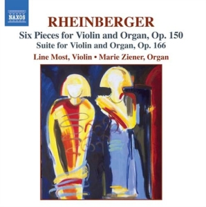 Rheinberger Joseph - Music For Violin & Organ in der Gruppe Externt_Lager / Naxoslager bei Bengans Skivbutik AB (506729)