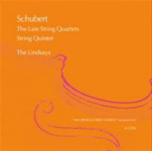 Schubert - Late String Quartets in der Gruppe Externt_Lager / Naxoslager bei Bengans Skivbutik AB (506816)