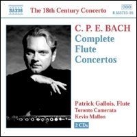 Bach Carl Philipp Emanuel - Complete Flute Convertos in der Gruppe CD / Klassiskt bei Bengans Skivbutik AB (507009)