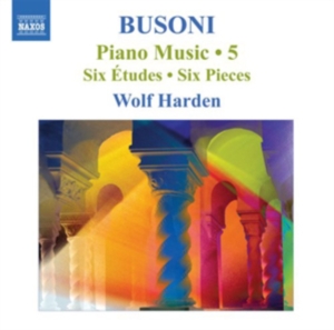 Busoni - Six Studies in der Gruppe CD bei Bengans Skivbutik AB (507455)