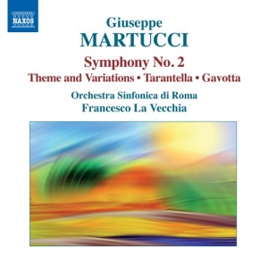 Martucci - Symphony No 2 in der Gruppe Externt_Lager / Naxoslager bei Bengans Skivbutik AB (507470)