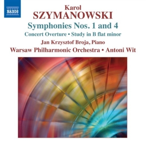 Szymanowski - Symphonies Nos 1 And 4 in der Gruppe Externt_Lager / Naxoslager bei Bengans Skivbutik AB (507481)