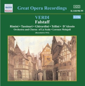 Verdi Giuseppe - Falstaff in der Gruppe CD bei Bengans Skivbutik AB (507528)