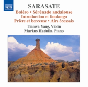 Sarasate - Works For Violin And Piano Vol 3 in der Gruppe Externt_Lager / Naxoslager bei Bengans Skivbutik AB (507624)