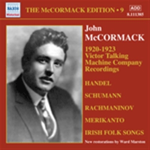 John Mccormack - Victor Recordings 1920-23 in der Gruppe CD / Klassiskt bei Bengans Skivbutik AB (508283)