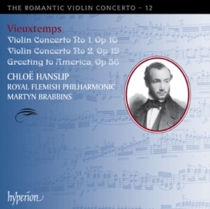 Vieuxtemps - Violin Concertos in der Gruppe Externt_Lager / Naxoslager bei Bengans Skivbutik AB (508295)