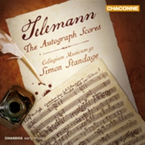 Telemann - The Autograph Scores in der Gruppe Externt_Lager / Naxoslager bei Bengans Skivbutik AB (508305)