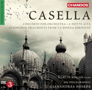 Casella - Concerto For Orchestra in der Gruppe Externt_Lager / Naxoslager bei Bengans Skivbutik AB (508423)