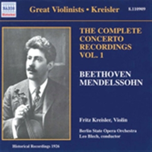 Beethoven/Mendelssohn/Bach - The Complete Concerto Recordin in der Gruppe Externt_Lager / Naxoslager bei Bengans Skivbutik AB (508861)