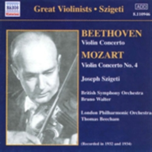 Beethoven/Mozart - Violin Concertos in der Gruppe Externt_Lager / Naxoslager bei Bengans Skivbutik AB (508862)