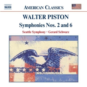 Piston Walter - Symphonies 2 & 6 in der Gruppe CD bei Bengans Skivbutik AB (509346)