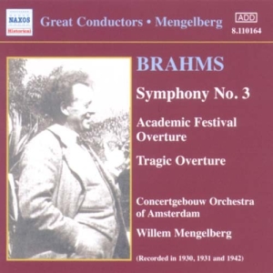 Brahms Johannes - Symphony 3 in der Gruppe Externt_Lager / Naxoslager bei Bengans Skivbutik AB (509389)