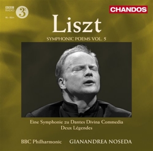 Liszt - Tone Poems Vol 5 in der Gruppe Externt_Lager / Naxoslager bei Bengans Skivbutik AB (509508)
