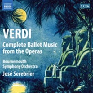 Verdi - Complete Ballet Music From The Oper in der Gruppe Externt_Lager / Naxoslager bei Bengans Skivbutik AB (509519)