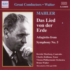 Mahler Gustav - Lied Von Der Erde in der Gruppe Externt_Lager / Naxoslager bei Bengans Skivbutik AB (509673)