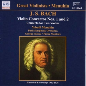 Bach Johann Sebastian - Violin Concertos 1 & 2 in der Gruppe Externt_Lager / Naxoslager bei Bengans Skivbutik AB (510327)