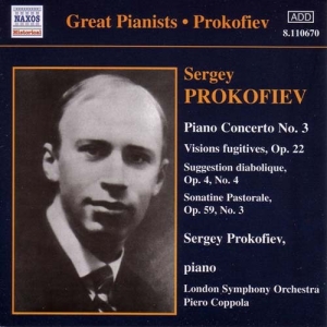 Prokofiev Sergey - Piano Concerto 3 in der Gruppe CD bei Bengans Skivbutik AB (510373)